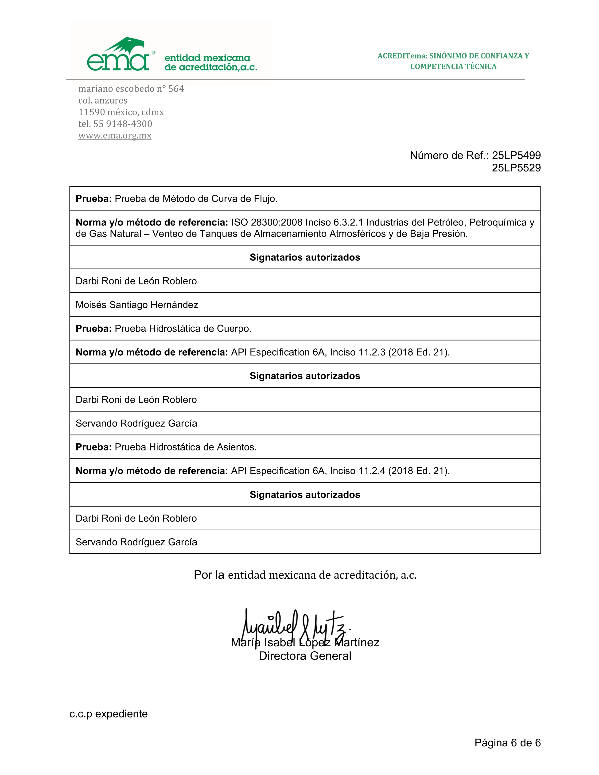 Acreditacion Lab Central